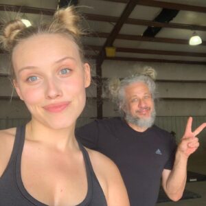 Gracie Dzienny Instagram - one more batch of bts for ya 😘 #firstkill