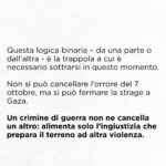 Greta Scarano Instagram - Chiediamo un cessate il fuoco permanente e una soluzione politica! Leggi il nostro appello: firma anche tu al link che trovi nella bio e condividilo con quante più persone possibile. @emergency.ong @mediterranearescue @assopacepalestina @laboratorioebraicoantirazzista