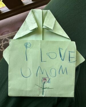 Grey DeLisle Instagram - Posie made ME a Father’s Day card, too! 😂❤️