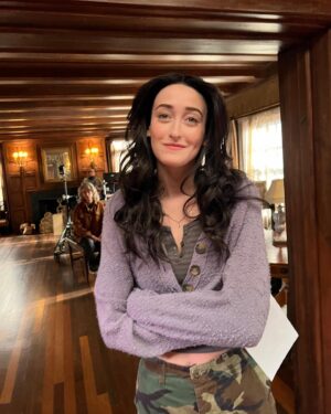 Gus Birney Instagram - Today is the finale of Shining Vale!! It’s the best one yet.

Oh man oh man words do not measure feelings so I will say this. I laughed harder, stood taller, and held my head higher every day coming to work on this show. The show gave me a giant hug and I’ll always be hugging it back. I’m proud to be a Phelps

(And yes I know not everyone can pull off black hair like courteney cox. I learned that the hard way).