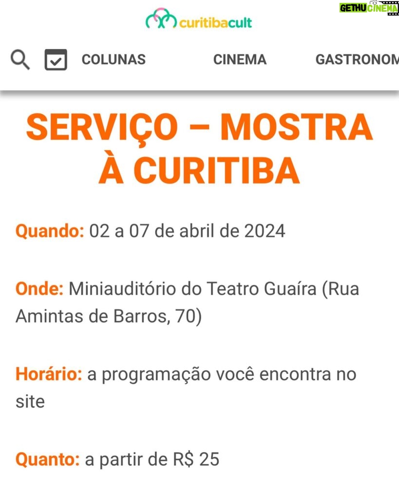 Guta Stresser Instagram - Matéria que saiu na Curitiba Cult sobre a nossa mostra!! COMEÇA *HOJE* COM “OS ANALFABETOS” Curitibanize-se Vem pra MOSTRA À CURITIBANA no @festivaldecuritiba Link para Ingresso na nossa bio @ciaacuritibanaportatil 🫀 #osanalfabetos #osanalfabetos_apeca #teatro🎭 #arte #cultura