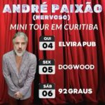 Guta Stresser Instagram - Hoje tem show do @andrepaixao no @elvira.hauntedbar aqui em #Curitiba city e eu vou estar em cartaz no #miniguaíra as 21h com a peça #OsAnalfabetos como parte da mostra #fringe do @festivaldecuritiba 🎭🎼🎸🎺🎷🥁🎤 Viva Curitiba, capital da cultura! Arte nossa de cada dia nos daí hoje, amém 🙏🏼 . . . . #andrepaixão #gutastresser #foradoritmo #saudadedasminhaslembranças #elvira #festival #arte #música #cultura #curitiba
