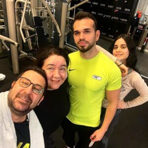 Hülya Duyar Instagram - @_ahmettorun  @ersoyboaz_  @sebnemsevim  #spor #spor  #pazar #keyfi  #gmypartner  #gmybuddy