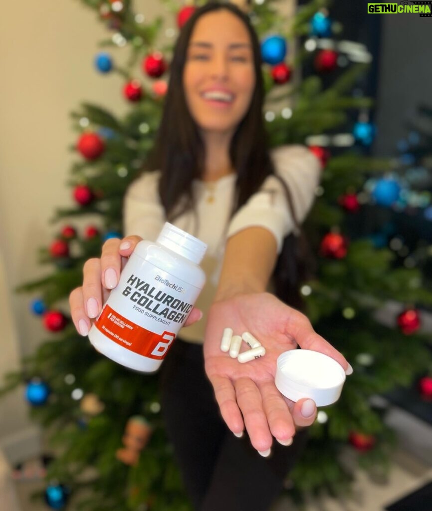 Hagda Prata Instagram - Mon super allié pour prendre soin de ma peau de l’intérieur. Mes capsules de collagène, enrichies avec de l’acide hyaluronique de @biotechusa_fr Je prends une capsule par jour et ça m’aide à avoir une peau éclatante, hydratée et élastique. Le lien est dans ma bio insta ⬆️ #teambiotechusa #hyaluronecollagen @_fameagency @biotechusa