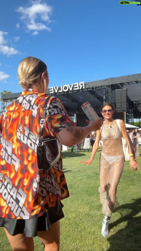 Hailee Keanna Lautenbach Instagram - Abbey happened to bring this shirt to festy time and didn’t even know that @ludacris was performing so we FORCED HER TO WEAR IT INSTEAD OF CUTE GIRLIE THINGS and she was the belle of the ball #fastandfurious #revolvefestival #revolvefestival2024 #family #hellyeabrother