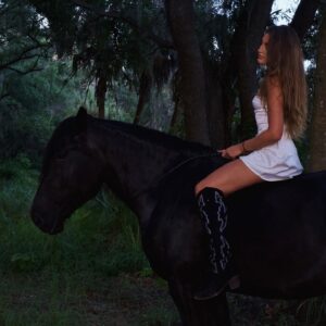 Haley Grable Instagram - saddle up
