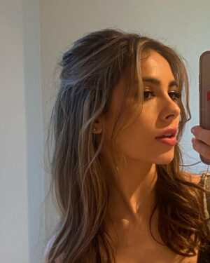 Haley Pullos Instagram - here, have a grainy mirror selfie