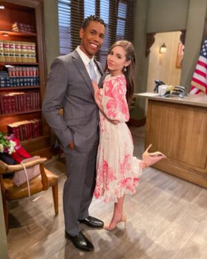 Haley Pullos Instagram - hope ya enjoyed today’s very special episode of #gh 🤍