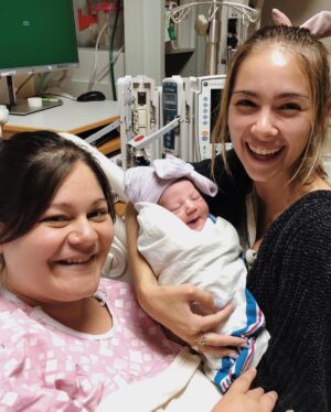 Haley Pullos Instagram - welcome to the world hannah 💖💖 im so excited to be the cool auntie who spoils the heck outta you 💘👼🏻👸🏼👅