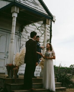 Haley Ramm Instagram - 1 month ago this we did the damn thing again! This time in front of our loved ones and our treasured friend @newbehavior officiated us and @maxramm played our song down the aisle. Thanks to all family and friends who made it a perfect day that was truly worth the wait. I love you forever @petewillyams.
