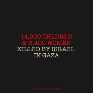 Haley Webb Instagram - 200 days.
28.5 weeks.
4800 hours.
288000 minutes. 

#savegaza #ceasefireNOW