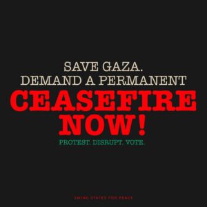 Haley Webb Instagram - 200 days.
28.5 weeks.
4800 hours.
288000 minutes. 

#savegaza #ceasefireNOW