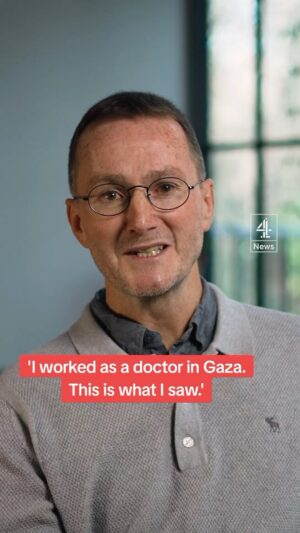Haley Webb Instagram - Dr.Andy Ferguson, “I have never experienced anything like I’ve experienced in Gaza and I hope that I never do, ever again.” 💔

(@channel4news)

#palestinianpublichealth #ceasefirenow🇵🇸 #gaza