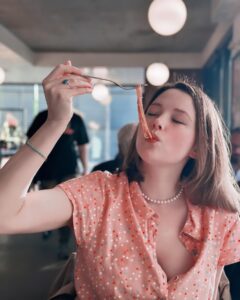 Haley Bennett Instagram - pasta content