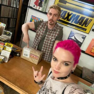Hallea Jones Instagram - Coco’s manic panic pink hair made its world premiere in WE FORGOT TO BREAK UP at @britishfilminstitute Flare Festival on Sunday! What an honour to have our queer indie Canadian film be presented in the UK at such an iconic queer festival. Truly a week to remember. Thanks so much for having us!! 

Also can we have a moment for the dress?! @spacevintagexo provided YET AGAIN a stellar premiere dress and I’ll be honest I judged HARD when I saw it on the rack but it was such an obvious done deal once I put it on. Coco is GO BIG OR GO HOME with her hot pink hair so I knew I had to honour her with something just as daring on premiere night💞🌸

WE FORGOT TO BREAK UP is premiering in North America soon but where….? That is a secret for now 🤫😏