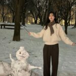 Han Su-ah Instagram - ❄️🌨️☃️