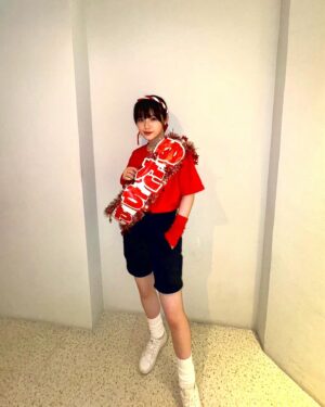 Hana Toyoshima Instagram - 先日高校生活最後の体育祭があり、、✨
JKぽいことしてきました

楽しかった〜！！❤️‍🔥

はなちゃんじゃなくて
ゆたちゃんにしちゃった。笑
豊嶋の豊からとってます✌︎