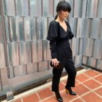 Hana Mae Lee Instagram - Last night on my way to the premiere of @perpetualonepix more posts to follow. Styled by @maikeeb_kills 🖤 glam by me using @diormakeup and @narsissist 💄#PerpetualGraceLTD