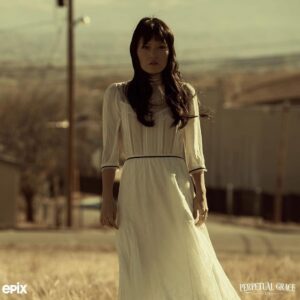 Hana Mae Lee Instagram - Thats whats up 🖤🖤🖤 #Repost @epix
・・・
#PerpetualGraceLtd has earned a spot on @RollingStone’s 'Best Shows To Watch In June' list. 👏💪 | Episode 2 airs This Sunday at 10/9c.