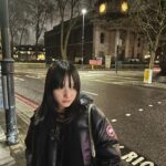 Hanna Chan Instagram – Throwback London in January: freezing 🌬️( ・ ̫・)❅
& @canadagoose keeps me warm~~~