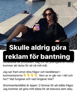 Hanna Hellquist Instagram - På förekommen anledning. Jag gör inte reklam. Alls. Köp ej.