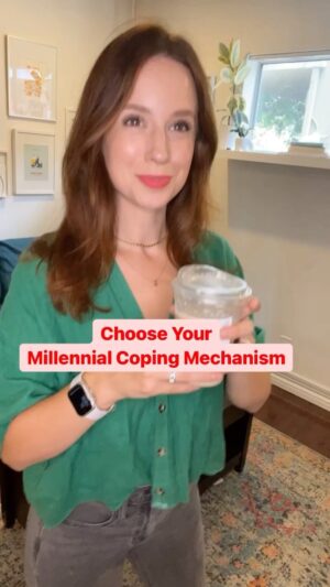 Hannah Marie Hines Instagram - Which one is your go-to? • 
.
.
.
.
.
.
.
.
.
.
.
.
.
.
.
.
.
.
.
.
.
.
.
#millennialanxiety #friends #chooseyourcharacter #emotionalsupporticedcoffee #millennialhumor