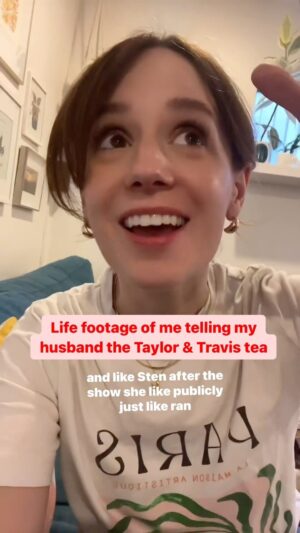 Hannah Marie Hines Instagram - Long live our new Queen & King. • I will be taking 3 to 5 business days to recover from the events of this weekend, thank u for your understanding. 
.
.
.
.
.
.
.
.
.
.
.
.
.
#taylorandtravis #taylorswift #karmaistheguyonthechiefs