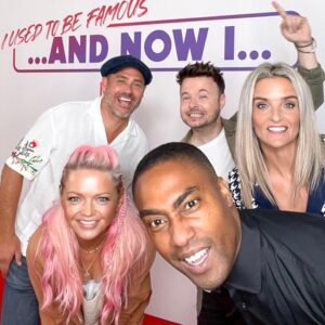 Hannah Spearritt Instagram - #thisisyourtime @netflixuk A pleasure to work with me ole buds from the past , #nostalgia and so much fun! Please watch our vid... link is in my story! 🤗 ♥️🥳 #iusedtobefamous 😜