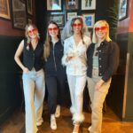 Hannah Dodd Instagram - Time of our lives celebrating #clen 🐓 You deserve the world and more @clairegcrossley .💛 🧡.