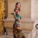 Hannah Dodd Instagram - Thank you @zimmermann & congratulations on a beautiful show! #zimfall23 💛 - Get ready with me over on @bazaaruk x