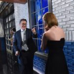 Hannah Einbinder Instagram - talking love for the @philadelphiaeagles and mycelium w my number 1 @stephenathome 💙