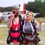 Hannah Goldy Instagram - Jumped out a motha fucking plane today ✌🏼