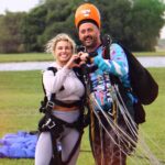 Hannah Goldy Instagram - Jumped out a motha fucking plane today ✌🏼