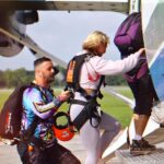 Hannah Goldy Instagram - Jumped out a motha fucking plane today ✌🏼