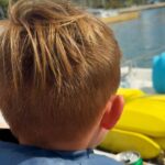 Hannah Goldy Instagram - Such a beautiful experience for Odin and I 🌊🐠🩷 Thank you @sailgetaways for adding another amazing core memory to our scrap book! …. The last pic is hilarious. I made him wake up to watch the sunrise with me 😂
