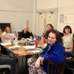 Hannah van der Westhuysen Instagram - I know I look extremely indifferent here but I am actually having the most wonderful time working on this beautiful play with some truly brilliant humans Please come and watch Salty Irina at @painesplough Roundabout @summerhallery 2nd-27th August It’s got a whole lot of heart @yaz_ozdemirx @cescyknight @debbieisilluminated @eveleighwriter @broccoliarts 💅🏻