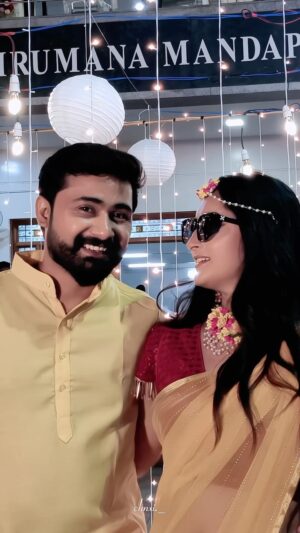 Harika Sadu Instagram - Haldi Highlights 💛❤️💛