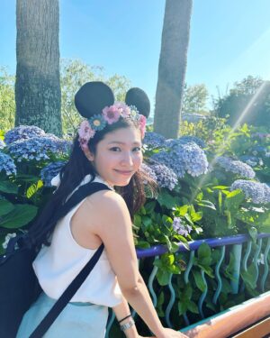 Haruka Tateishi Instagram - ディズニーシー🐬🐠🧜‍♀️🐚💕
この前久しぶりに急遽行ってきました🪸

本格的に暑くなってきたので体調お気をつけくださいね🙇‍♀️

#disneysea