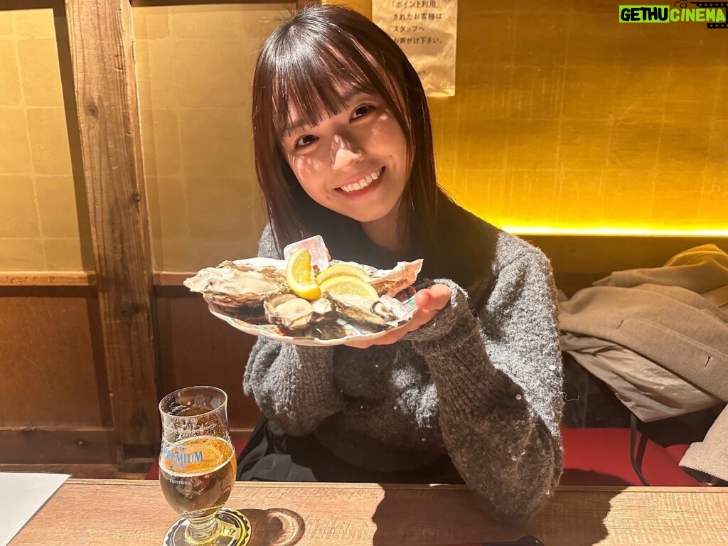 Haruka Momokawa Instagram - 調布の牡蠣Basaraに行ってきました〜🦪❤️ やばいよ！このお店っ！ 生牡蠣、蒸し牡蠣、焼き牡蠣、カキフライが食べ放題なの🦪他にも牡蠣料理などが全90種類もあるんだって🦪 牡蠣好きにはたまらない❤️ 調子乗りすぎて恐らく４年分くらいの牡蠣は食べた🦪❤️ #PR #牡蠣basara調布店 #調布ディナー #調布グルメ #牡蠣食べ放題 #生牡蠣