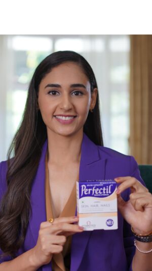 Hasleen Kaur Instagram - Embrace your imperfections and celebrate the journey of self-love with Perfectil. It’s been a month of pure radiance for Hasleen, as she steps into a beauty routine that cherishes every flaw.

Experience the transformation as Perfectil’s triple-action formula, enriched with biotin, zinc, and selenium, works its wonders on skin, hair, and nails. Join Hasleen and countless others who have found their confidence with Perfectil. 

#Perfectil #Vitabiotics #WinterRadiance #BeautyEssentials #winterskincare