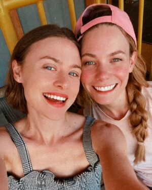 Hayley Erin Instagram - 🎶The girls are back in town🎶 @chloelanier123 #nofilter