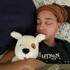 Hayley Law Instagram - 10 days until the world hears COOL!! Have you pre-saved? The link is in my bio 😈 slide to reveal me dreaming of streams until the release 🦦