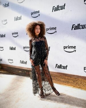 Hayley Law Instagram - This show and this dress have been approved by your friendly neighborhood gamer. I believe it’s out today. Who’s watched? Can we talk about it?!

@falloutonprime