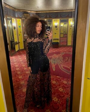 Hayley Law Instagram - This show and this dress have been approved by your friendly neighborhood gamer. I believe it’s out today. Who’s watched? Can we talk about it?!

@falloutonprime