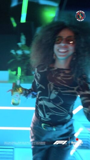 Hayley Law Instagram - Last year I became a fan of F1. I watch every race in a blanket on my couch. My appreciation for the sport has exploded after being able to see the wild amount of detail and teamwork that goes into every car first hand. Thank you @heineken_us x1000 for sharing this experience with me! Next stop… THE DRIVERS SEAT! #heinekenpartner