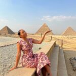 Hazel Renee Instagram - ✨The Peace That You Can Not Buy✨ So If Y’all Remember A Few Weeks Back On My Story I Mentioned Abruptly Leaving This Beautiful Mystery Location Celebrating My Dear Friend @shavonti BIRTHDAY🎂🎉🎉Because I Had Booked A Job (that I can’t wait to share!) My Dawwggg Had Us Out In Egypt Ya’ll🐪 The G’s & I Love You 4L🔒 #WeHadAtime #TravelNoire #Egypt