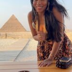 Hazel Renee Instagram - ✨The Peace That You Can Not Buy✨ So If Y’all Remember A Few Weeks Back On My Story I Mentioned Abruptly Leaving This Beautiful Mystery Location Celebrating My Dear Friend @shavonti BIRTHDAY🎂🎉🎉Because I Had Booked A Job (that I can’t wait to share!) My Dawwggg Had Us Out In Egypt Ya’ll🐪 The G’s & I Love You 4L🔒 #WeHadAtime #TravelNoire #Egypt