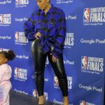 Hazel Renee Instagram - 💙For The Road Less Traveled…This Journey💛 FINALS BOUND BAYYBEEE Ya’ll Doing It! YOU Doing It!! Let’s Get It Mi Amor @money23green THEE BEST IN THE WEST 🥳🎉 #WesternConferenceCHAMPS #MissingOurBigGirlOlive #WeGoingToTheShipWhaWhaWeGoingToTheShip