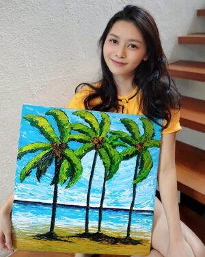 He Ying Ying Instagram - Been too long. Since we're still unable to travel, this will do for now. 🎨 #yypaints