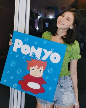 He Ying Ying Instagram - Thank you guys for all the love! What should I paint next? :) Comment down below, I need some inspiration! 🥳 #yypaints
.
Ps now most of my good friends have a small piece of my he(art) in their homes 🥰🤪